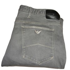 Emporio Armani Jeans J06 Slim Fit Stretch Denim W32 L30 Grey EA Mens 8n1j06