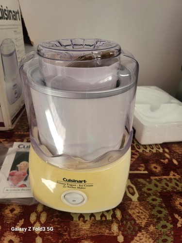 Cuisinart ice cream maker 4l - ice,