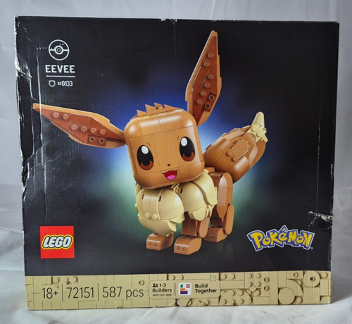 Pokémon lego eevee set 72151 - lego,
