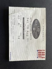 Ticket 2001 - u2,