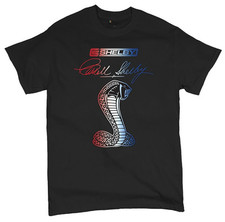 Shelby Cobra T-shirt Mustang GT500 GT350 Racing GT Powered by Ford ALL Sizes