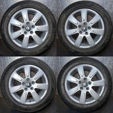 Set of 4 VW CADDY 16" Inch Alloy Wheels 7Jx16 5x112 & Tyres 215/55R16