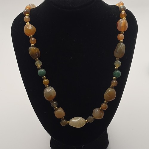 Vintage tourmaline necklace - vintage,