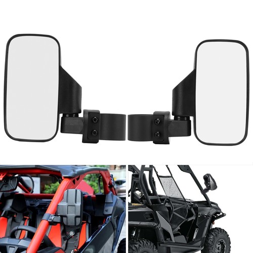 Utv atv side mirrors - side, view