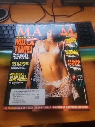 Maxim magazine september 2004 - september,