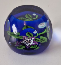 Caithness Orchid Limited Edition Glass Paperweight 115 of 150