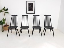 ERCOL GOLDSMITH CHAIRS X 4 -