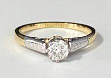 18K Yellow Gold & Platinum
