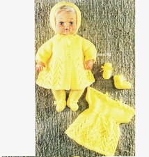 Dolls cloths knitting pattern