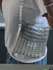 Vintage Nano Chain Mail Bag Made In Hong Kong