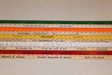 10 Yardstick Wood Wooden Ruler