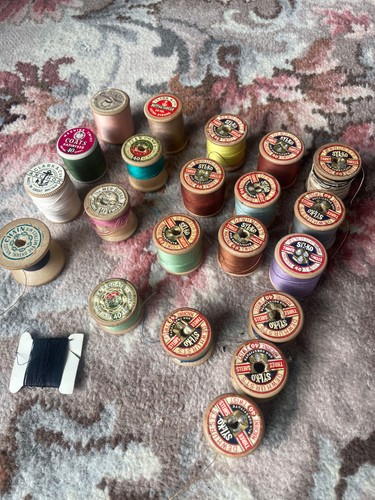Vintage cottons reels - cottons, on