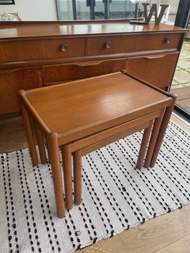 Mid century danish teak nest - teak,