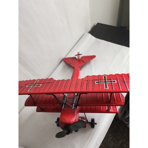 Metal red baron fokker - baron,