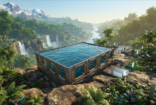 Aquatic compartment ark - aquatic,
