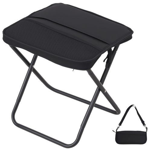 Foldable camping stool - foldable,