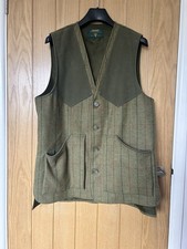 Bob Parratt Tweed Shooting Waistcoat Gilet