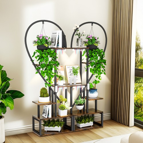 Tall plant stand with - tall,