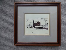 Peter Brook framed print Holmfirth 'A Little Mill'