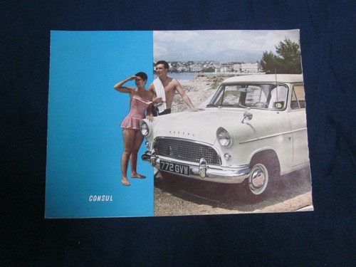 Ford motor company - motor, consul