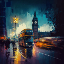 Big Ben Oil Painting London