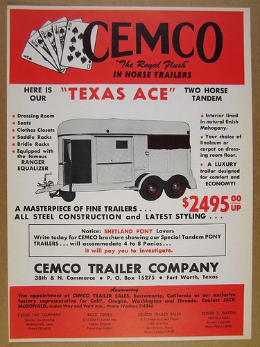 1959 cemco texas ace - ace, two