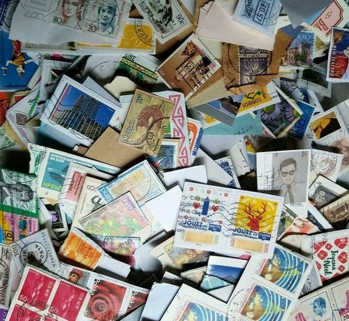 200 world foreign stamps - , on