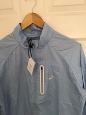 Women’s Running Jacket Ultra Lightweight Free Train Light Blue Uk 14
