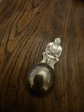 Vintage Monk Tea Caddy Spoon (Bay19)