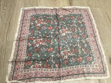Liberty Silk Scarf Small Floral Print Used