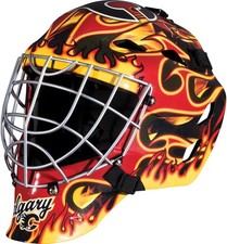 Calgary Flames Unsigned Franklin Sports Replica Full-Size Goalie Mask