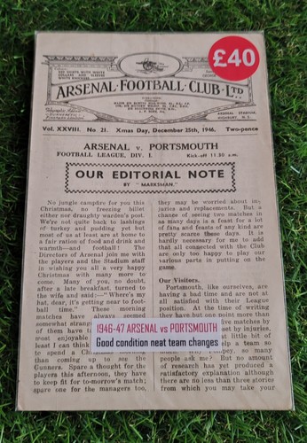 Arsenal portsmouth 1946 47 - portsmouth, 1946/47