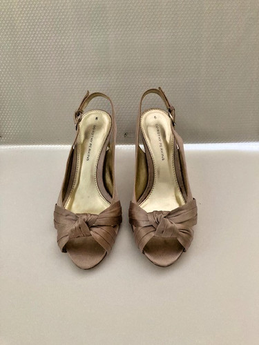 Pair satin slingback open - pair,