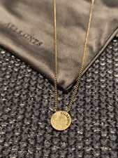 Allsaints Gold Tone Coin