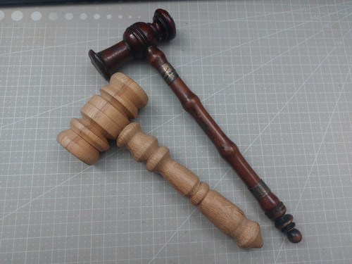 Vintage gavel - 2,