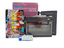 Sanyo TRC-1130 Voice Recorder Standard Cassette Dictaphone Dictation Machine NEW