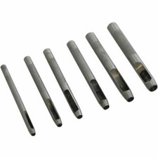 6 Piece HOLLOW PUNCH SET Belt