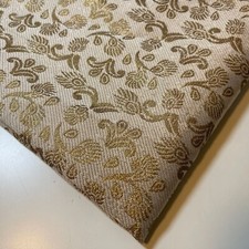 Golden / Ivory Damask Jacquard