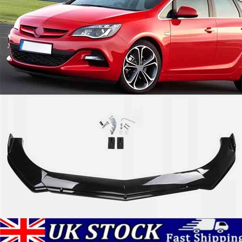 Gloss black front bumper - gloss,