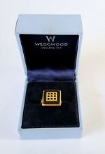 Wedgwood Black And Cane Jasperware Ring Boxed - Jewellery