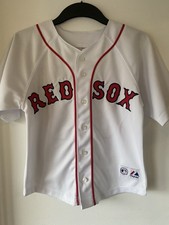 Red Sox Majestic Shirt Kids Age 8 Varitek Boston Red Sox