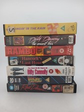 X7 VHS Joblot Bundle Vintage