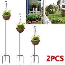 2x Adjustable Shepherd Hook