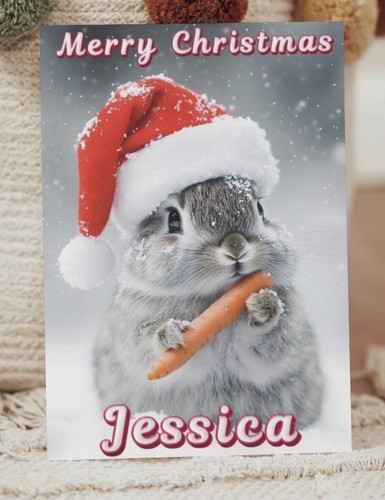 Christmas bunny rabbit - bunny,