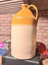 Vintage Stoneware Flagon for Cider/Ale Collectable Bottle In Good Condition