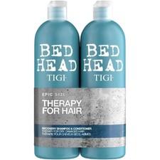 Bed Head by TIGI | Recovery Shampoo and Conditioner Set 750 ml ( Pack of 2)