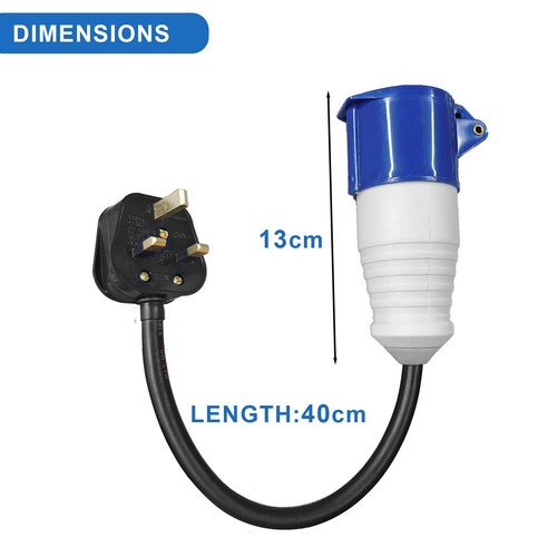 Pin 13a 16a plug - 3,