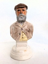 Rare Old Tom Morris  Ceramic Bust by Artist Bill Waugh