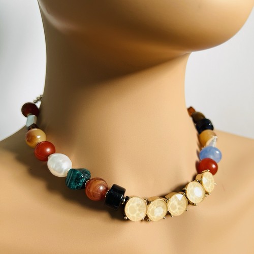 Multi coloured kundan - coloured,