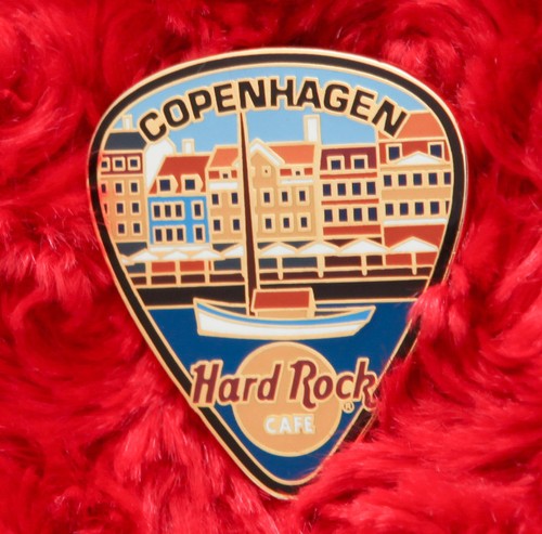 Hard rock cafe pin copenhagen - rock,
